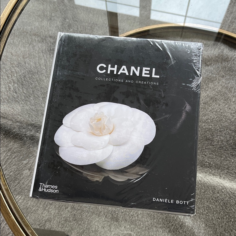 CHANEL Collections and Creations Book - Black with White Flower, brand new